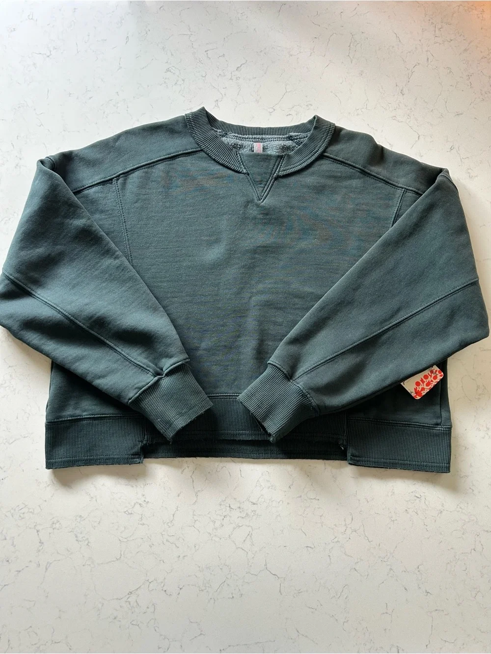 NWT Free People Movement Intercept Pullover in Evergreen